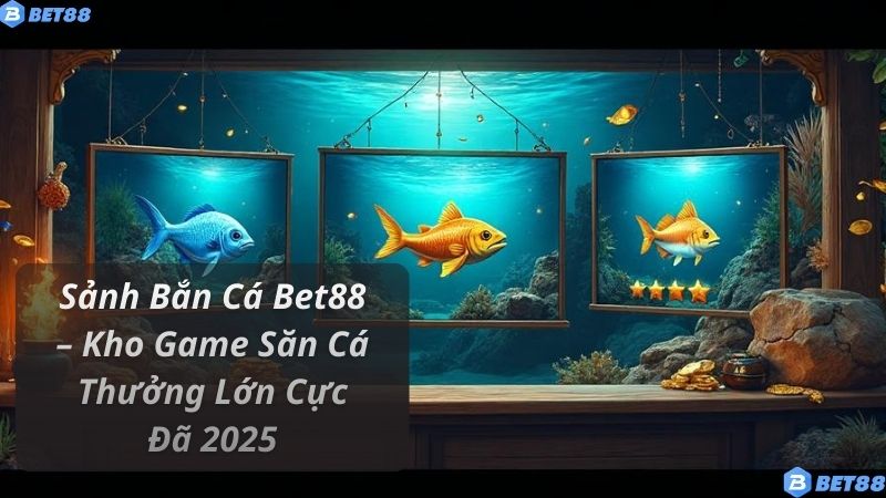 SẢNH BẮN CÁ Sảnh Bắn Cá Bet88 – Kho Game Săn Cá Thưởng Lớn Cực Đã 2025